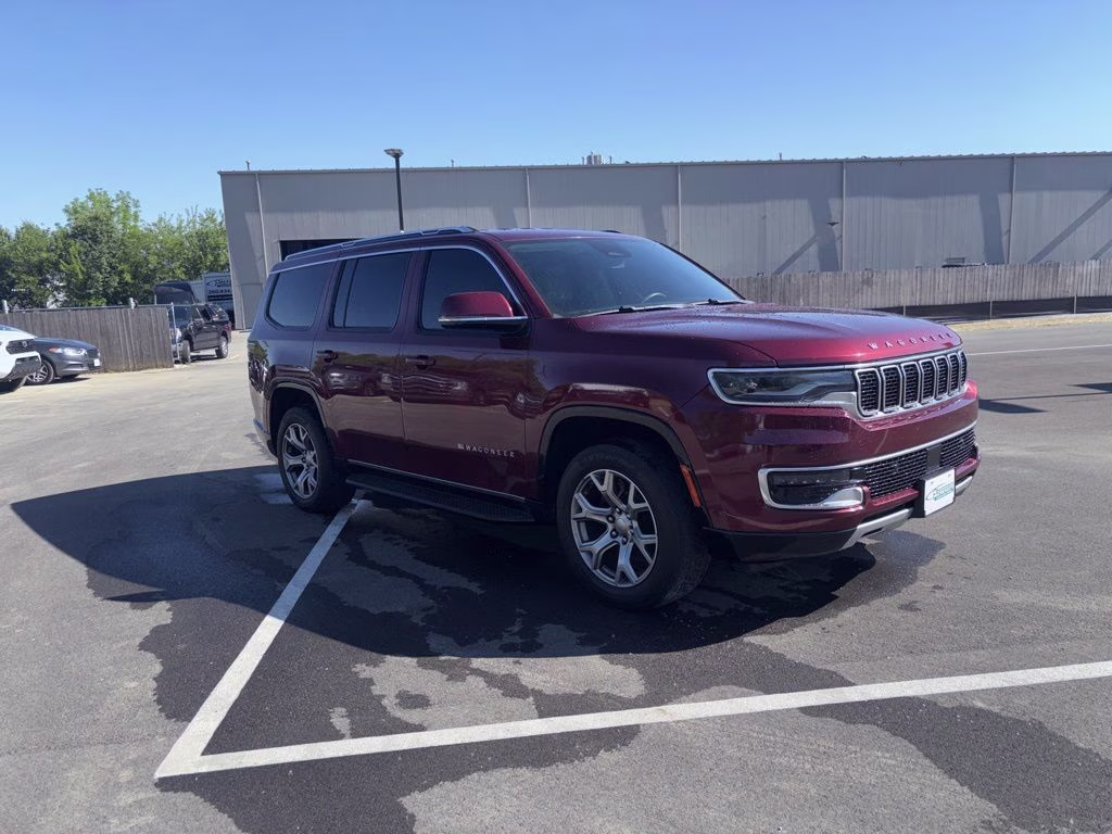 2022 Velvet Red Pearlcoat Jeep Wagoneer Series II 4X4 SUV