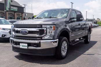 2022 Gray Metallic Ford Super Duty F-250 SRW XLT 4X4 Truck