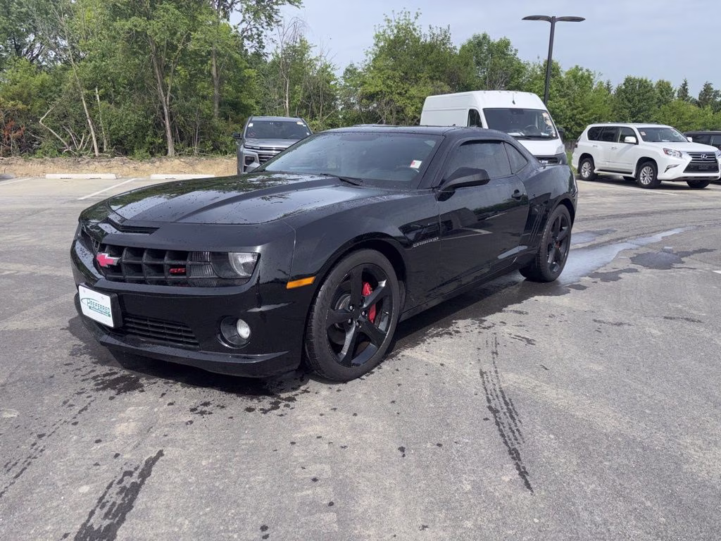 2013 Black Chevrolet Camaro SS RWD Coupe