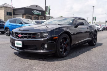 2013 Black Chevrolet Camaro SS RWD Coupe
