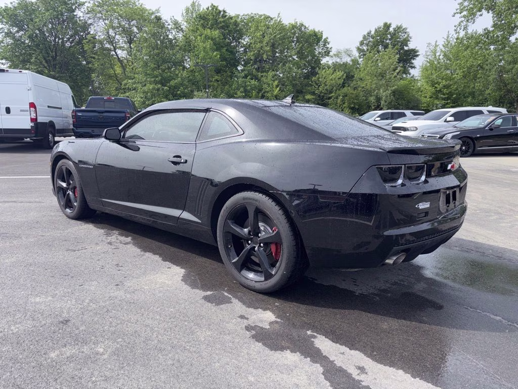 2013 Black Chevrolet Camaro SS RWD Coupe
