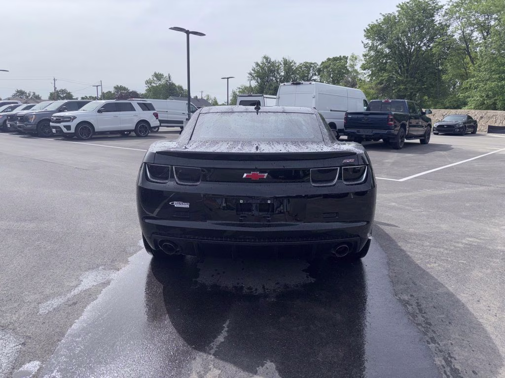 2013 Black Chevrolet Camaro SS RWD Coupe