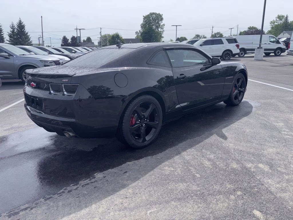 2013 Black Chevrolet Camaro SS RWD Coupe