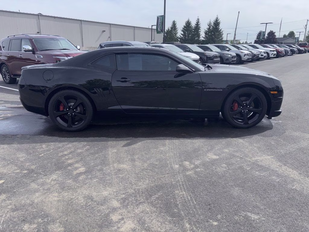 2013 Black Chevrolet Camaro SS RWD Coupe