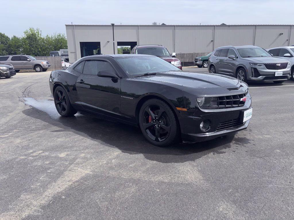 2013 Black Chevrolet Camaro SS RWD Coupe