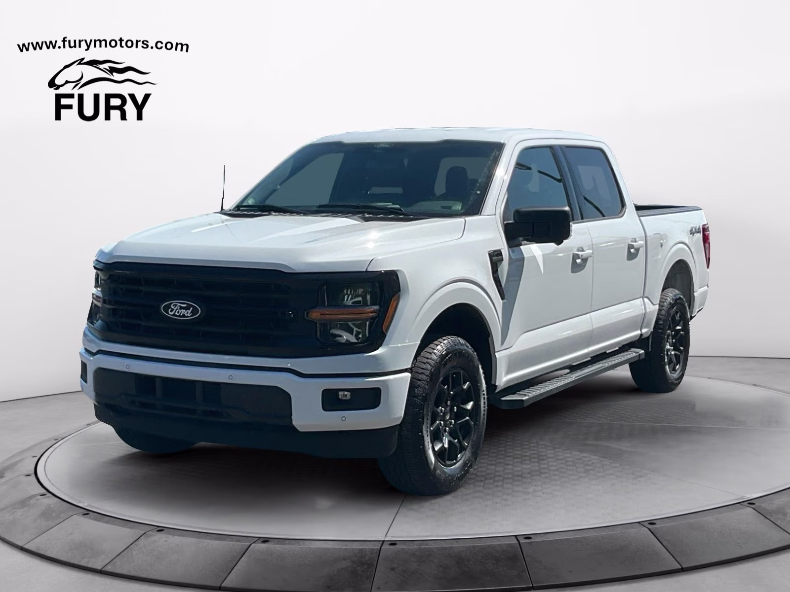 2025 White Ford F-150 XLT 4X4 Truck