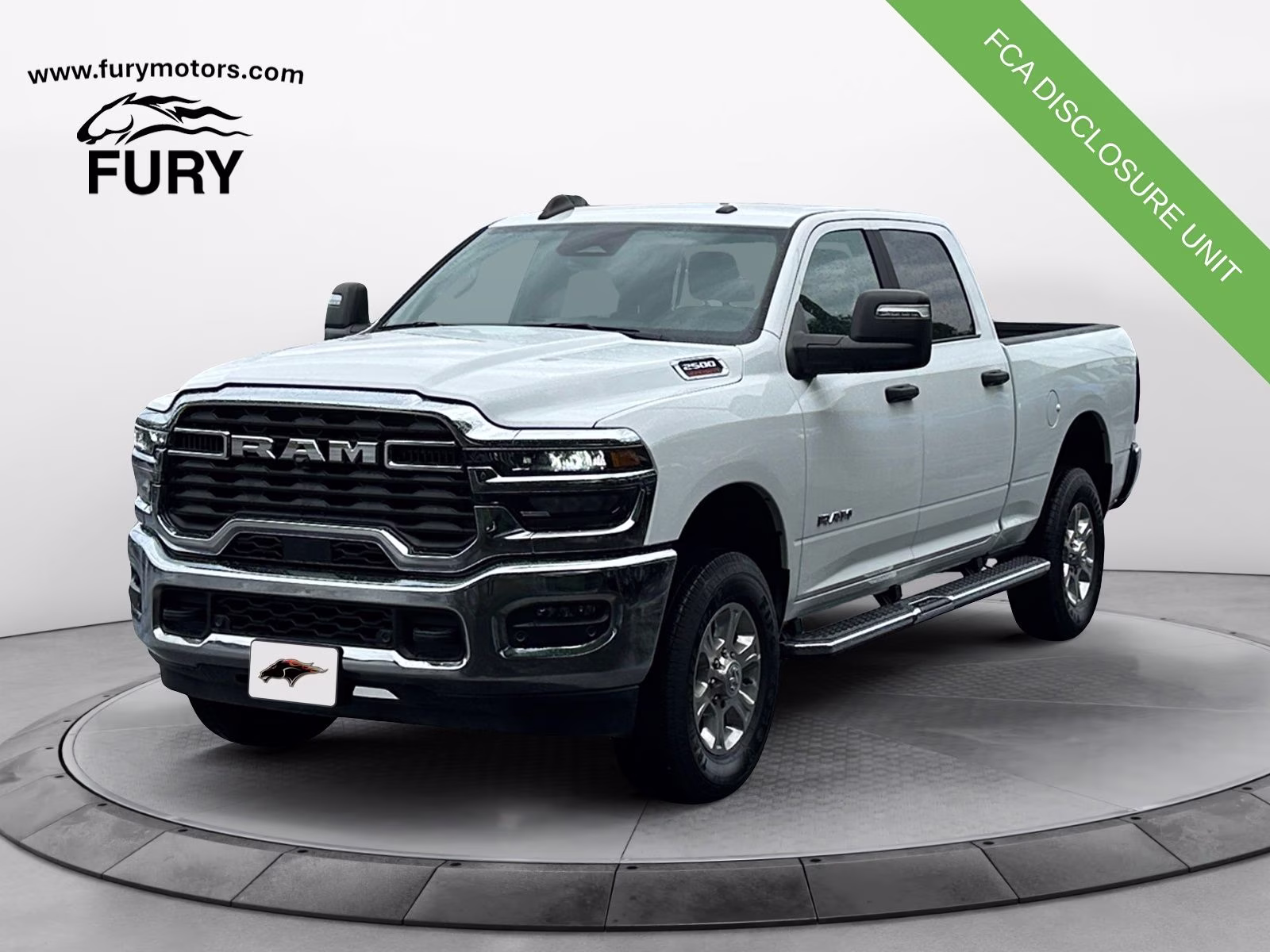 2025 Bright White Clearcoat Ram 2500 Big Horn 4X4 Truck