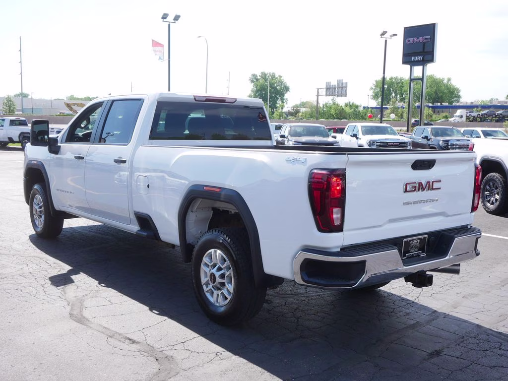 2024 White GMC Sierra 2500HD Pro 4X4 Truck
