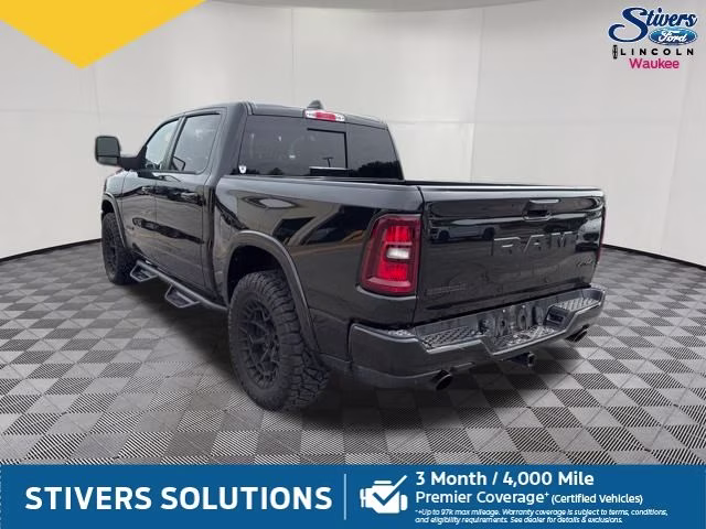2025 Diamond Black Crystal Pearlcoat Ram 1500 Big Horn/Lone Star 4X4 Truck