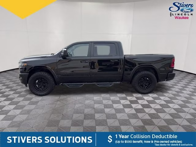 2025 Diamond Black Crystal Pearlcoat Ram 1500 Big Horn/Lone Star 4X4 Truck