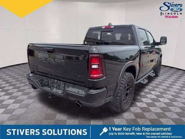 2025 Diamond Black Crystal Pearlcoat Ram 1500 Big Horn/Lone Star 4X4 Truck
