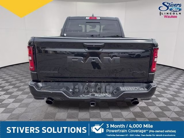 2025 Diamond Black Crystal Pearlcoat Ram 1500 Big Horn/Lone Star 4X4 Truck