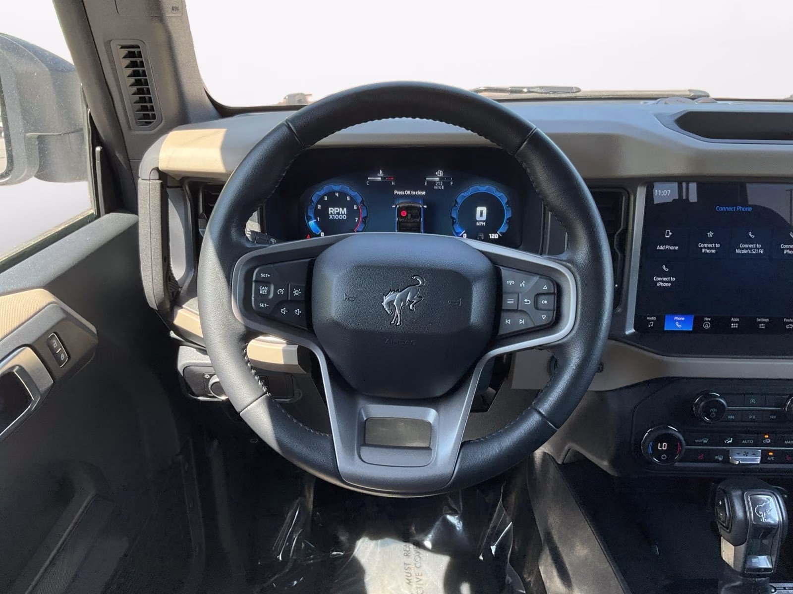 2025 White Ford Bronco Big Bend 4X4 SUV