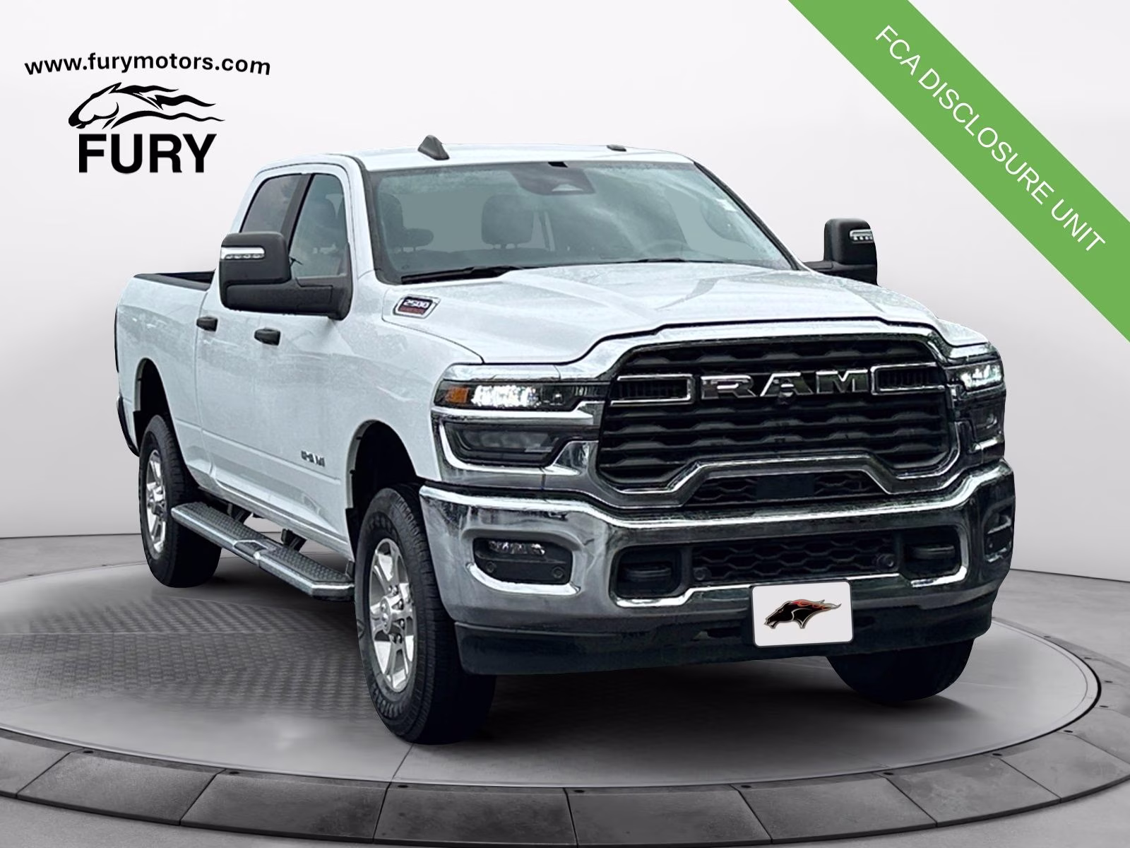 2025 Bright White Clearcoat Ram 2500 Big Horn 4X4 Truck