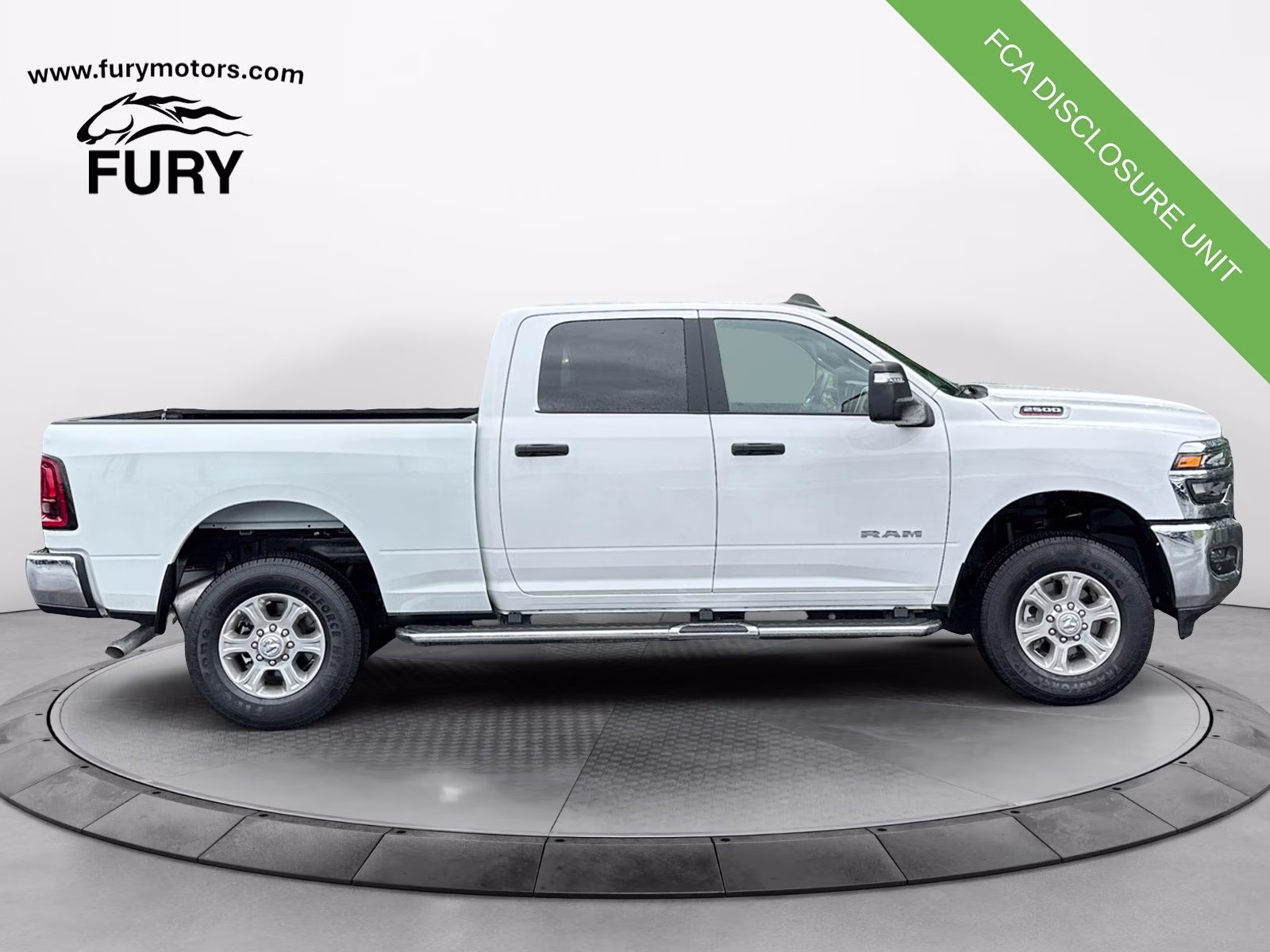 2025 Bright White Clearcoat Ram 2500 Big Horn 4X4 Truck