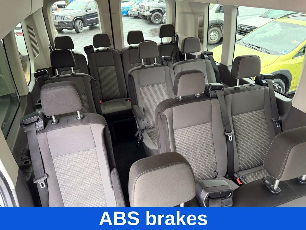 2025 White Ford Transit-350 XLT 15 PASSENGER RWD Crossover