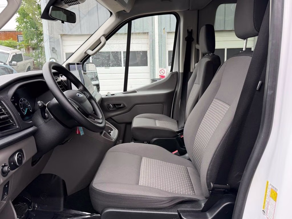 2025 White Ford Transit-350 XLT 15 PASSENGER RWD Crossover