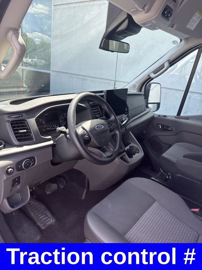 2025 White Ford Transit-350 XLT 15 PASSENGER RWD Crossover