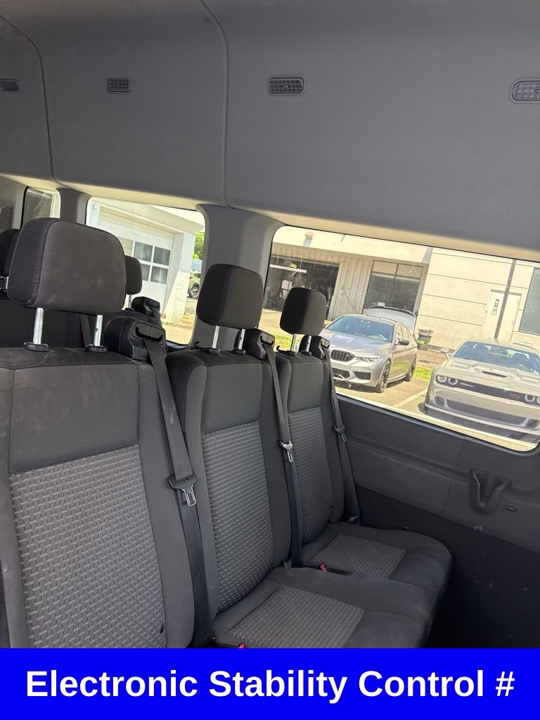2025 White Ford Transit-350 XLT 15 PASSENGER RWD Crossover