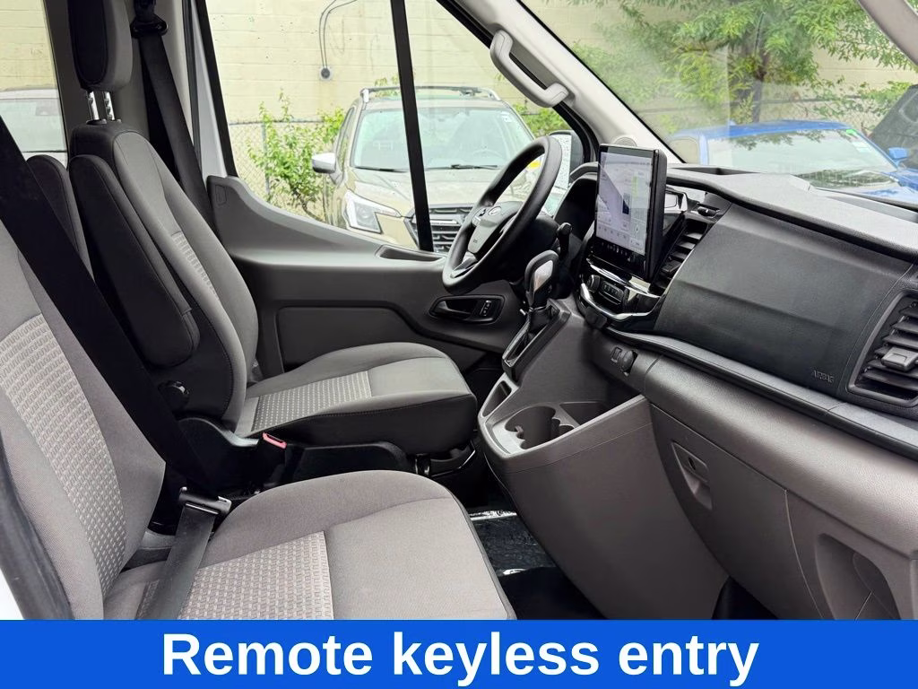 2025 White Ford Transit-350 XLT 15 PASSENGER RWD Crossover