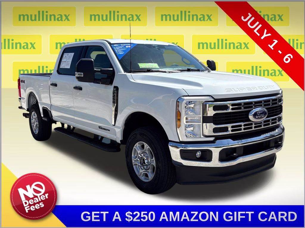 2025 Oxford White Ford Super Duty F-250 SRW XLT 4X4 Truck
