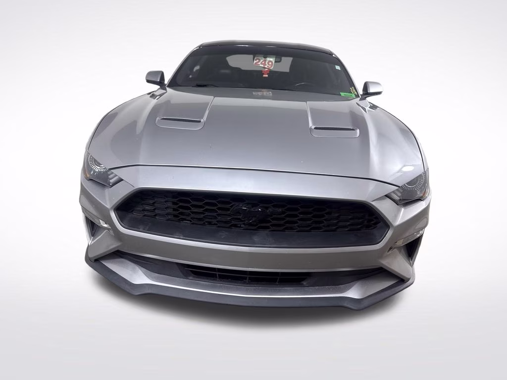 2020 Silver Metallic Ford Mustang EcoBoost Premium RWD Coupe