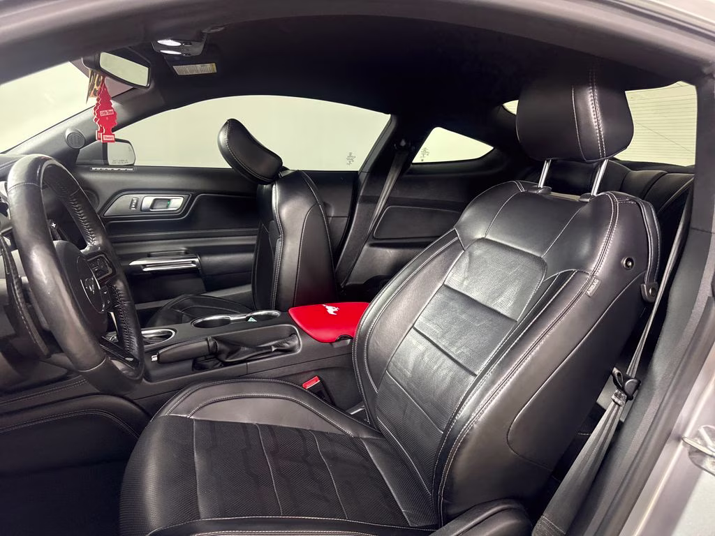 2020 Silver Metallic Ford Mustang EcoBoost Premium RWD Coupe
