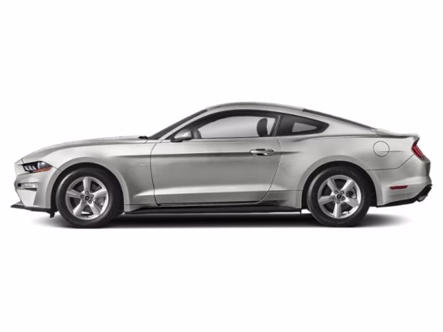2020 Silver Ford Mustang EcoBoost Premium RWD Coupe