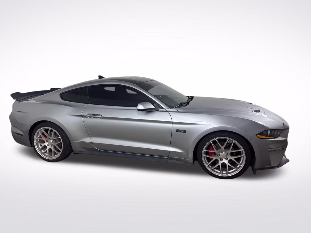 2020 Silver Metallic Ford Mustang EcoBoost Premium RWD Coupe