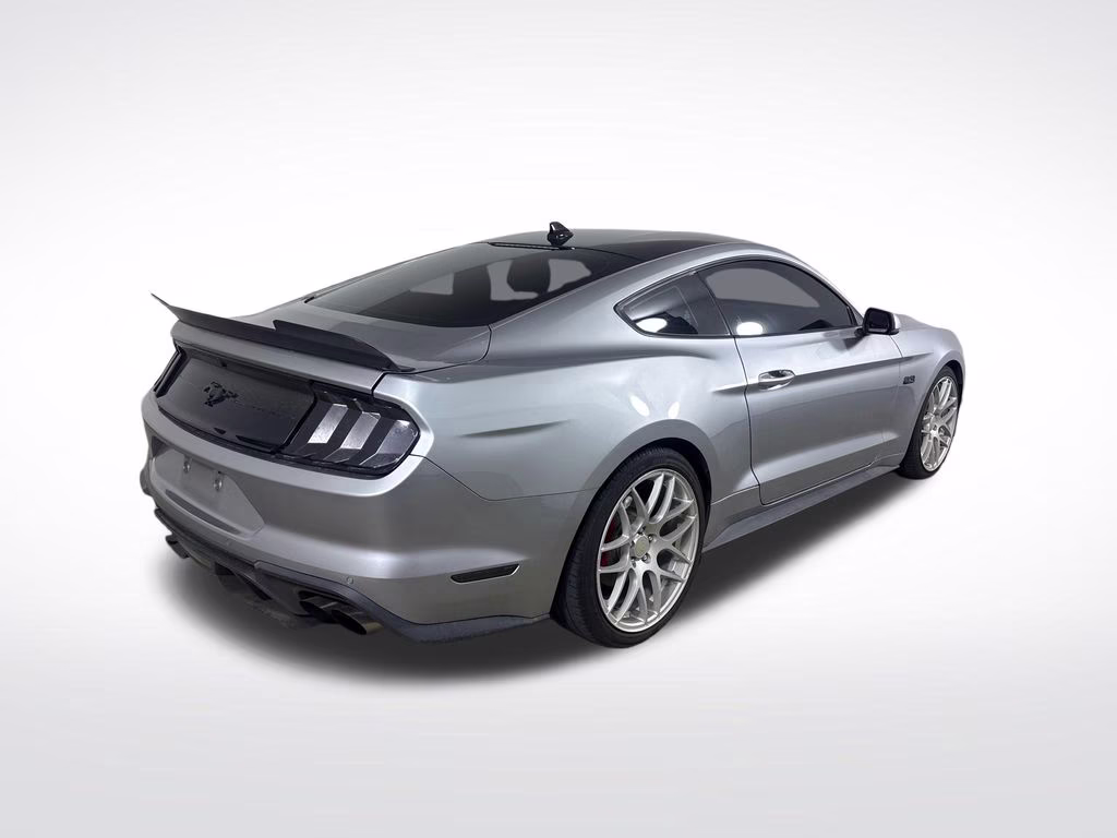 2020 Silver Metallic Ford Mustang EcoBoost Premium RWD Coupe