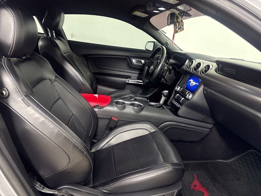 2020 Silver Metallic Ford Mustang EcoBoost Premium RWD Coupe