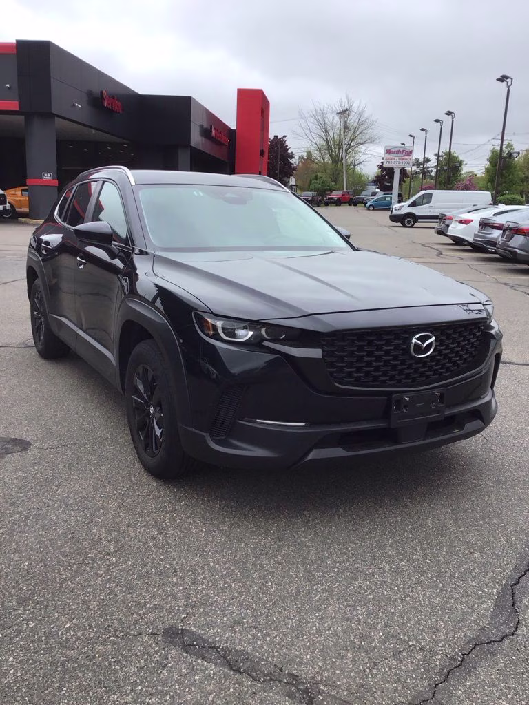 2025 Jet Black Mica Mazda CX-50 2.5 S Preferred Package AWD SUV