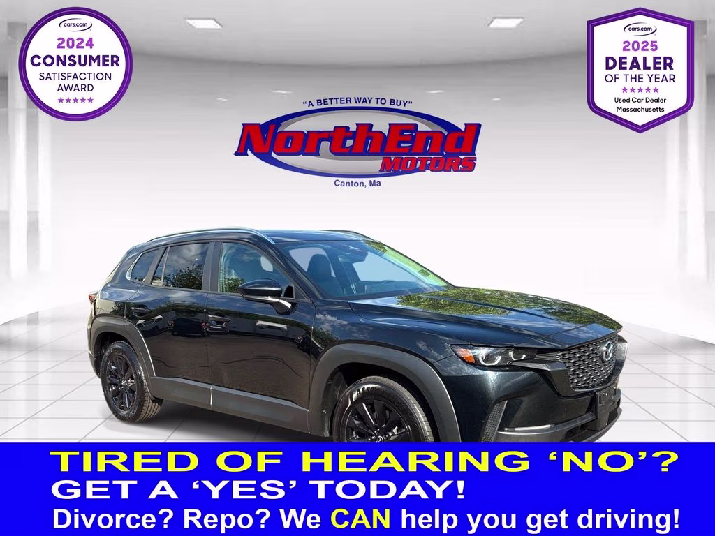 2025 Jet Black Mica Mazda CX-50 2.5 S Preferred Package AWD SUV