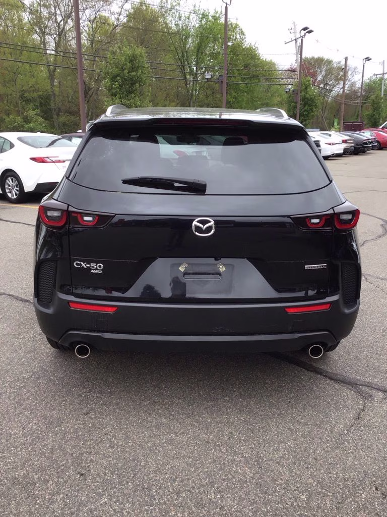 2025 Jet Black Mica Mazda CX-50 2.5 S Preferred Package AWD SUV