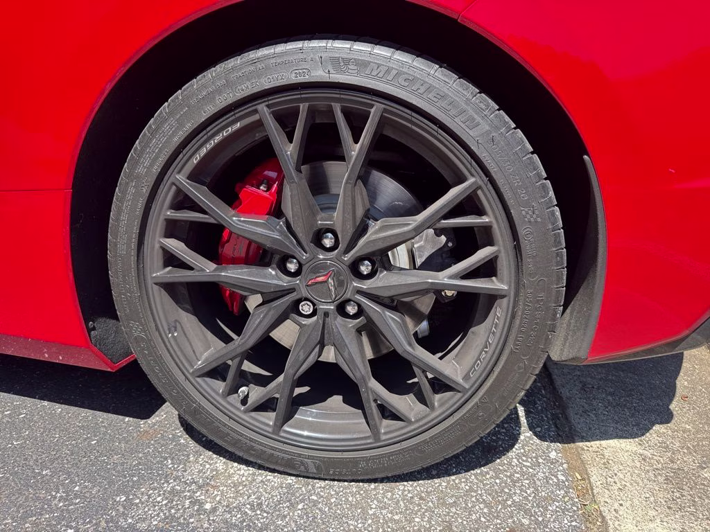2024 Torch Red Chevrolet Corvette Stingray RWD Convertible