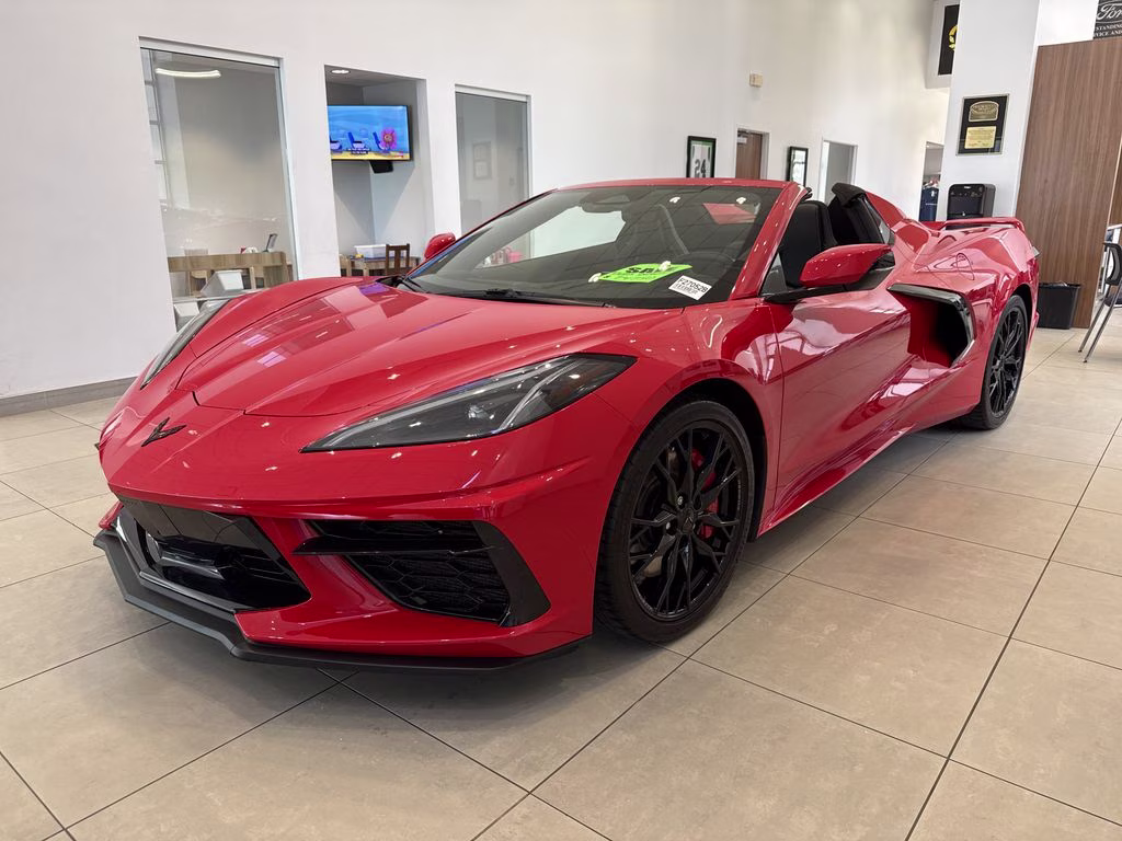 2024 Torch Red Chevrolet Corvette Stingray RWD Convertible