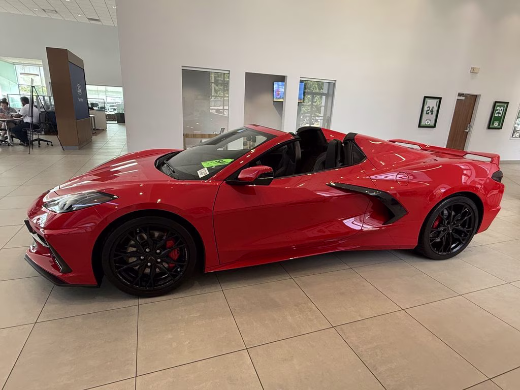 2024 Torch Red Chevrolet Corvette Stingray RWD Convertible