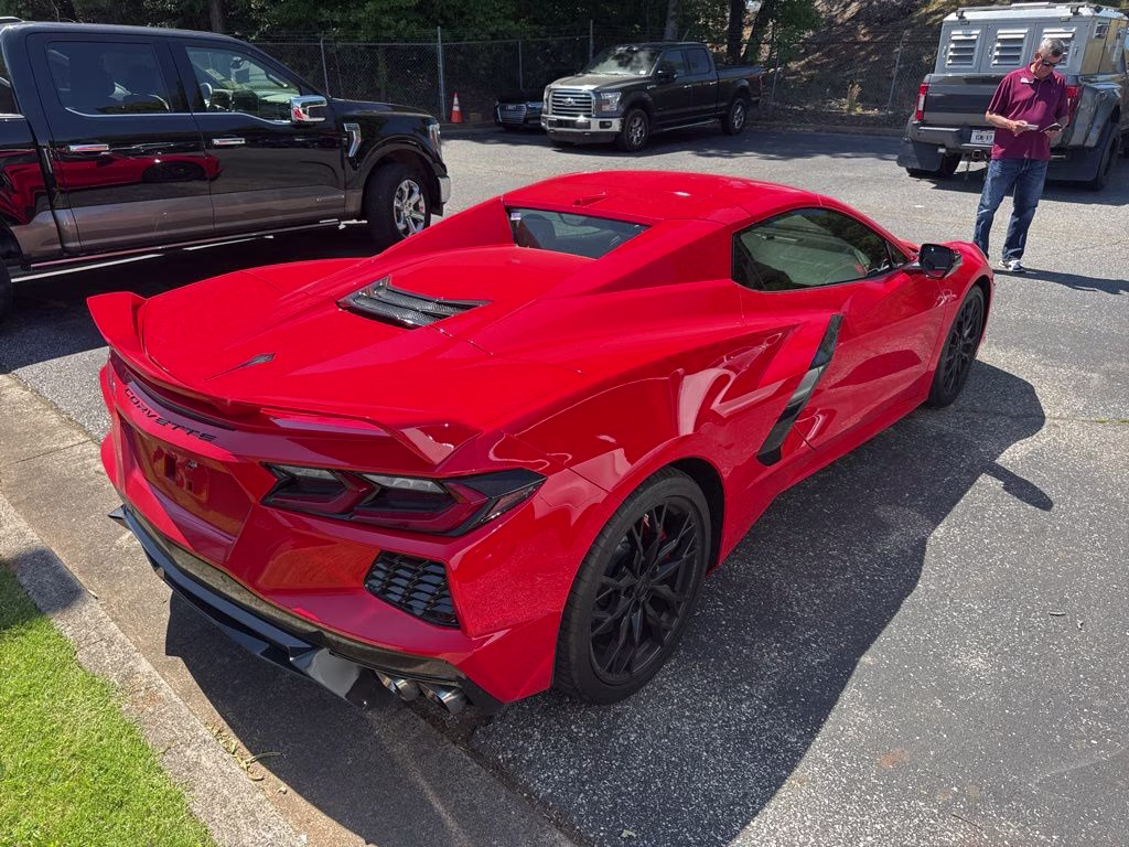 2024 Torch Red Chevrolet Corvette Stingray RWD Convertible