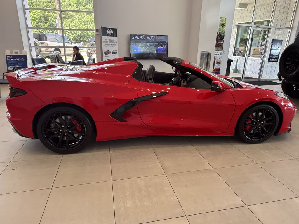 2024 Torch Red Chevrolet Corvette Stingray RWD Convertible