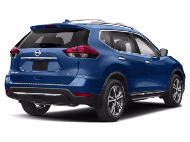 2019 Caspian Blue Metallic Nissan Rogue SL AWD SUV