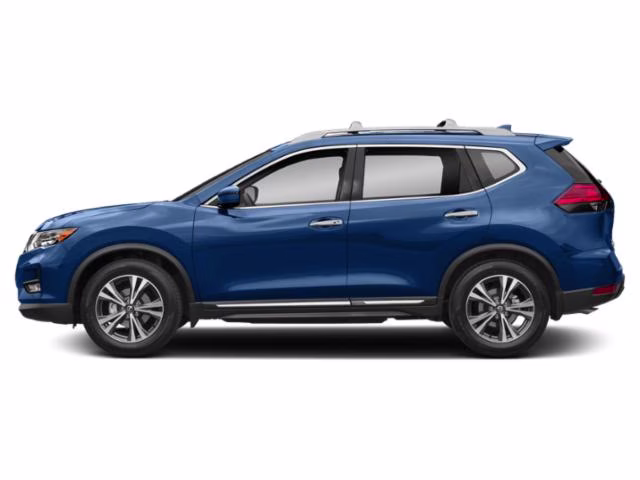 2019 Caspian Blue Metallic Nissan Rogue SL AWD SUV