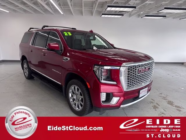 2023 Volcanic Red Tintcoat GMC Yukon XL Denali 4X4 SUV