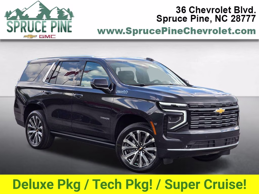 2026 Dark Ash Metallic Chevrolet Tahoe High Country 4X4 SUV