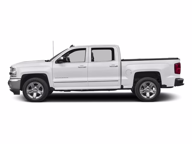 2017 Summit White Chevrolet Silverado 1500 LTZ 4X4 Truck