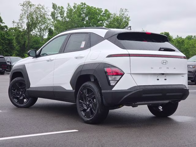 2026 Atlas White Hyundai Kona SEL Sport AWD SUV