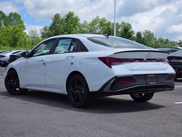 2026 Serenity White Pearl Hyundai Elantra SEL Sport FWD Sedan
