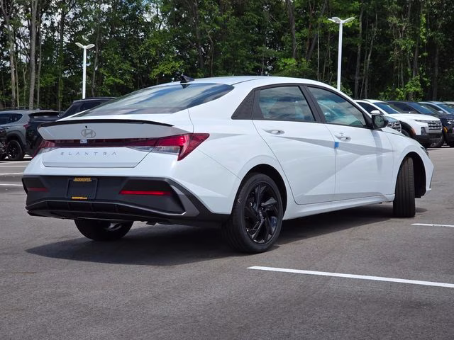 2026 Serenity White Pearl Hyundai Elantra SEL Sport FWD Sedan