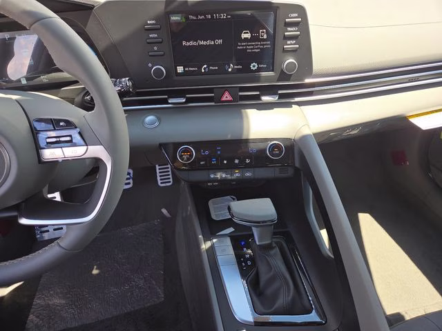 2026 Serenity White Pearl Hyundai Elantra SEL Sport FWD Sedan