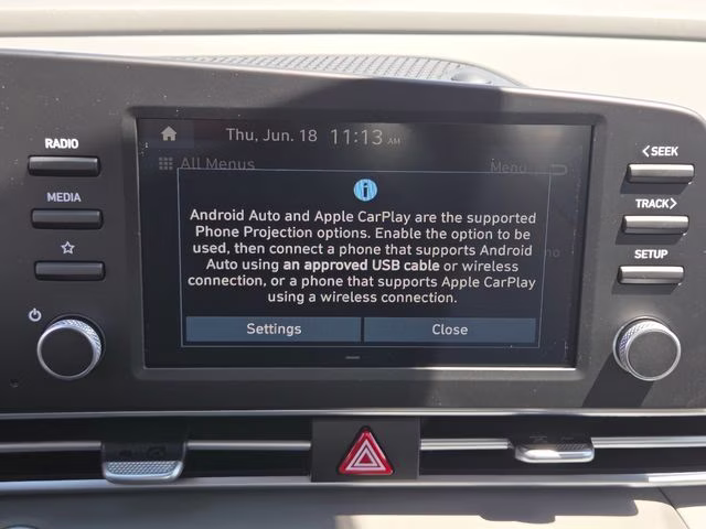 2026 Amazon Gray Hyundai Elantra Hybrid Blue FWD Sedan