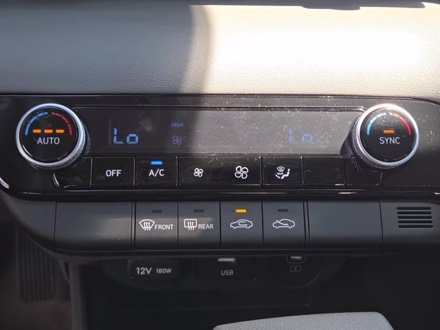 2026 Amazon Gray Hyundai Elantra Hybrid Blue FWD Sedan